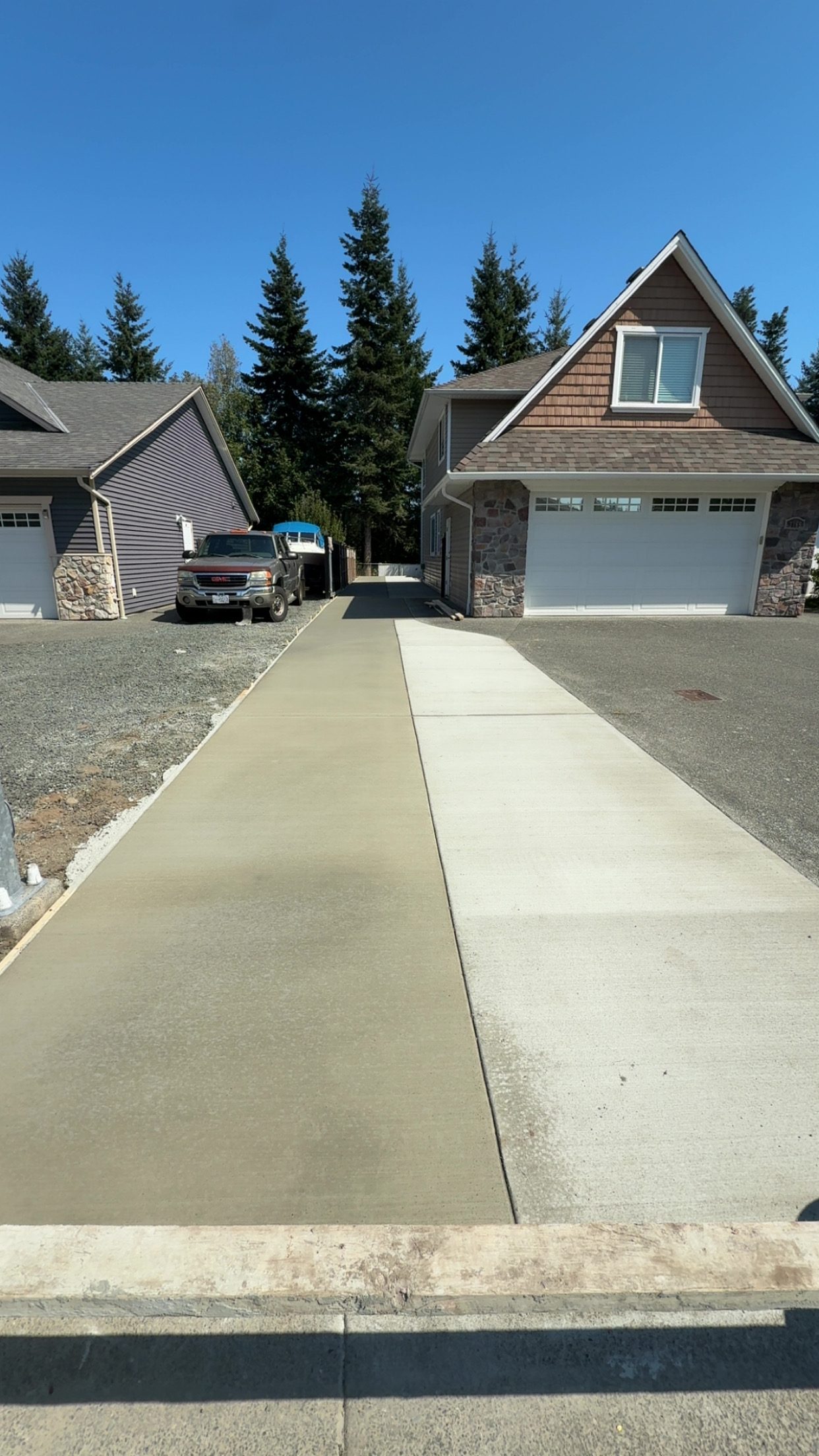 Concrete Driveway Addition