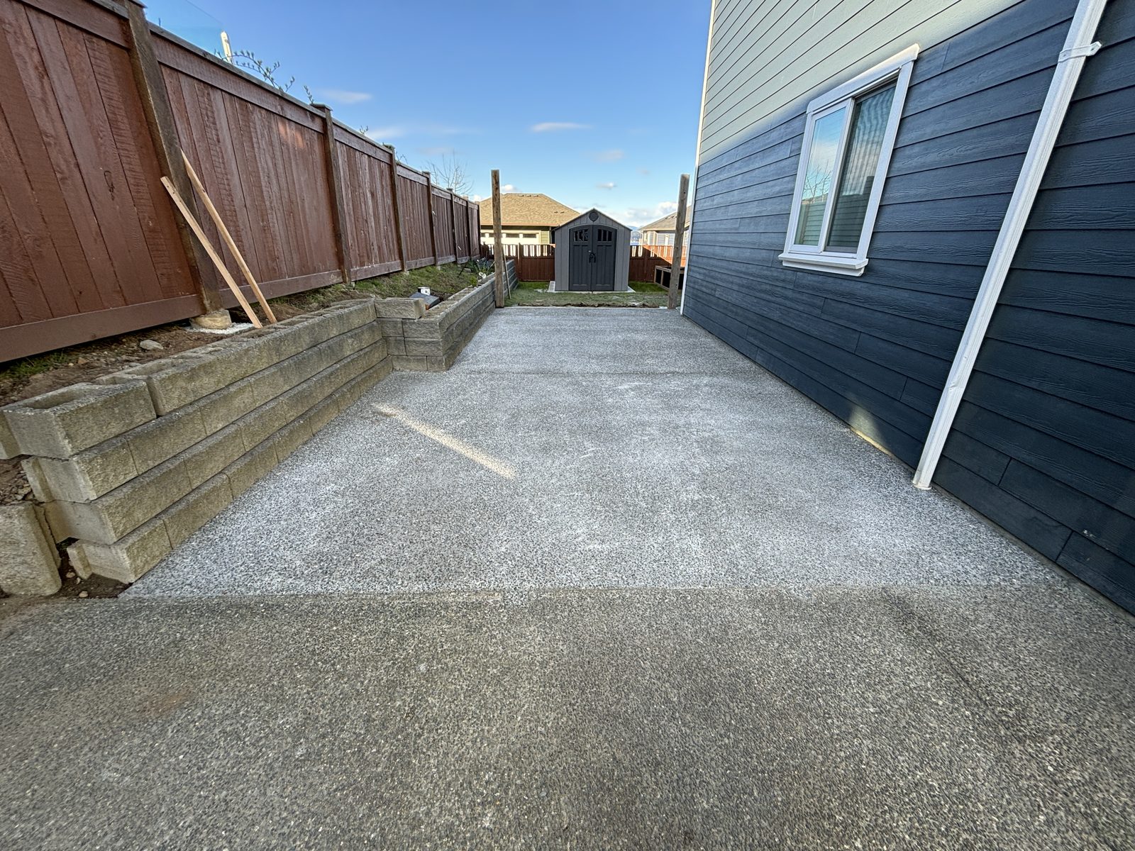 Exposed Aggregate Driveway
